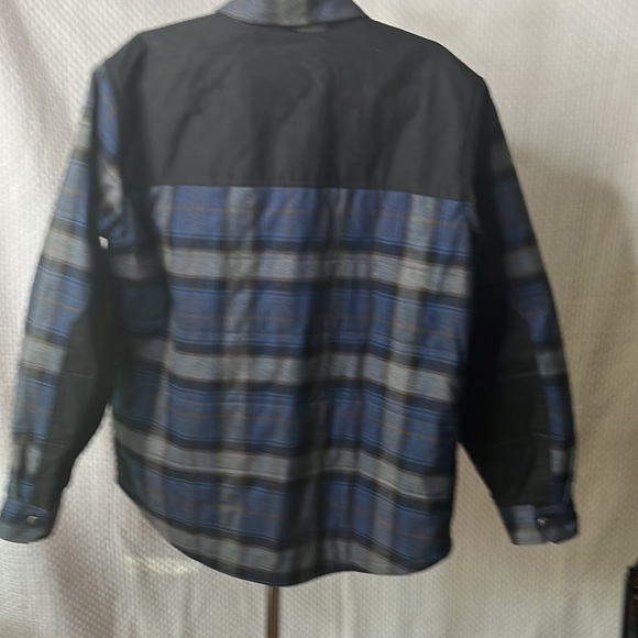 Eddie Bauer shacket jacket coat snap closure quilted - Picture 3 of 15